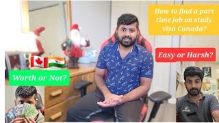 How to get a Part time job in Canada Sarnia  Part time jobs on Study Visa സത്യം മാത്രം [upl. by Estas480]