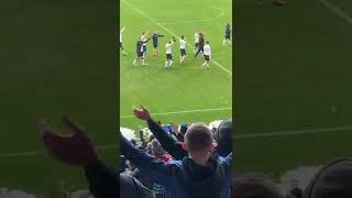 Bolton fans and players do the Icelandic clap [upl. by Nillad945]