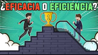 Cuáles son las diferencias entre eficacia y eficiencia [upl. by Shreeves]