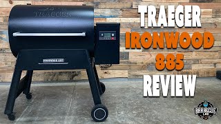 Traeger Ironwood 885 Review  Traeger Grill Review [upl. by Enyallij]