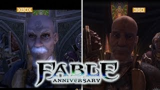 Fable Anniversary  Graphics Comparison [upl. by Ripley]