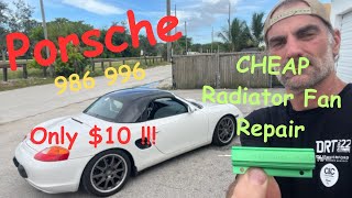 I Fixed my Boxster Radiator Fan for 10 [upl. by Sisto]