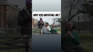 Why You Imitating me comedy podcast [upl. by Nnylrahc647]