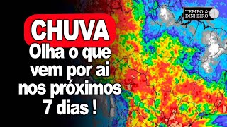 Fim da onda de calor Pancadas de chuva ganham força no BR Chuvas se espalham na maior parte do BR [upl. by Eveneg]