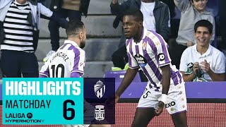 Resumen de Real Valladolid CF vs FC Cartagena 10 [upl. by Irving]