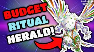 Hella STRONG Budget Ritual Herald Deck for Yugioh Master Duel [upl. by Akined661]