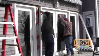 Vinyl Swing Patio Door Installation [upl. by Thia]