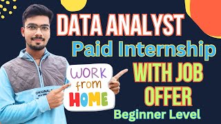 Data Analyst Internships  Internship with job offer  Internships for college students [upl. by Ardekan338]