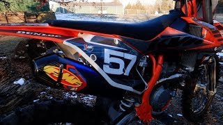 2018 KTM 250 SXF WITH FMF EXHAUST [upl. by Evanthe648]