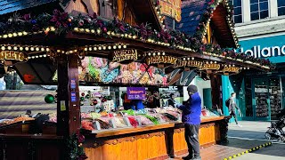 Christmas Market in Southampton Town Centre 🇬🇧 [upl. by Aniri]