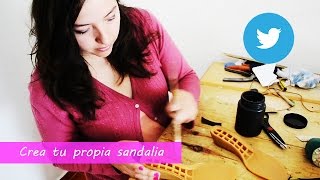 Como hacer Sandalias en casa [upl. by Euh]