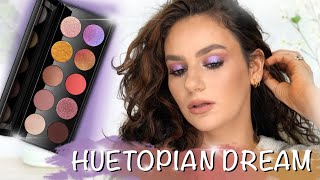 PAT McGRATH  MOTHERSHIP IX HUETOPIAN DREAM  3 LOOKS  SWATCH COMPARISON [upl. by Irt]