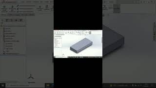 SOLİDWORKS PART DESİGN SHORTS animation solidworkstutorial solidcam [upl. by Ailekat]