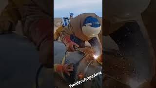 WeldersArgentina  Pipeline Welding [upl. by Attelahs864]