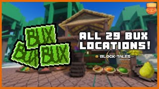 BUX 129 LOCATIONS Roblox Block Tales [upl. by Tdnarb]