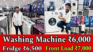 ₹6000 Used Second Hand Fridge And Washing Machine Factory Outlet In Bangalore Upto 60 Discount [upl. by Ennaej]