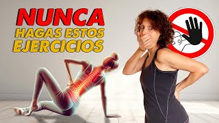 3 EJERCICIOS que NUNCA deberías HACER si tienes OSTEOPOROSIS [upl. by Aciretehs970]