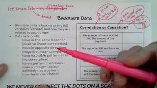 Introduction to Bivariate Data Correlations and Causation [upl. by Karilynn710]