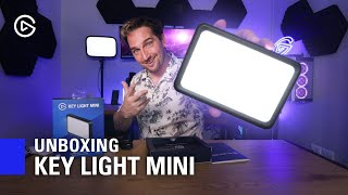 Elgato Key Light Mini Unboxing [upl. by Hahcim325]