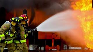 Sonido de una Manguera de Bombero apagando un fuego 🧑🏾‍🚒​💧​ Agua Efecto de Sonido [upl. by Hamish743]