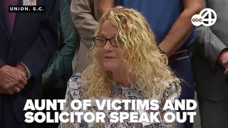 Aunt of two victims and Solicitor Tommy Pope speak in opposition to Susan Smiths parolE [upl. by Ybur]