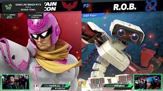 Game Lab Smash 119 Andrik Captain Falcon vs MKBigBoss ROB [upl. by Ranit]