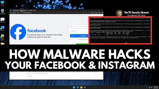 How Facebook amp Instagram accounts are hacked by Malware [upl. by Elka]