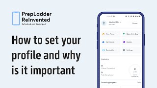 How to set your profile and why is it important  PrepLadder ReInvented [upl. by Mandie596]