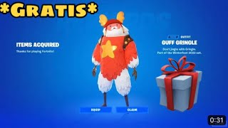 🎁COME OTTENERE GRATIS LA SKIN GUFF NATALIZIO TRAMITE LEPIC GAMES LUNCHER SU FORTNITE😍 [upl. by Aubert]