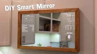 DIY Smart Mirror  Full Tutorial [upl. by Yarled]