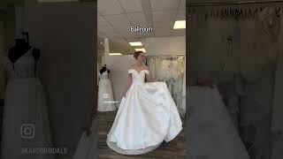 What’s the feel of your wedding 💕 brides maryland weddingdress weddingattire [upl. by Frame]