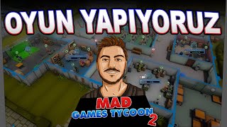 Oyun Şirketimiz Açılıyor  Mad Games Tycoon 2 [upl. by Melquist]