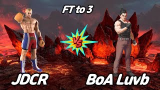 TEKKEN 7 JDCR Steve vs BoA Luvb Kazuya [upl. by Dane]