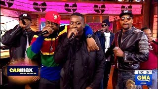 WuTang Clan  Performs Protect Ya Neck  GMA Live [upl. by Mchugh429]