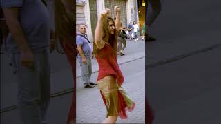 Florin Stanescu and The Dancing Girl  Quick Video accordion accordionmusic streetmusic [upl. by Thaine]