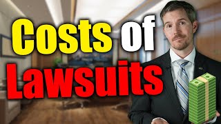 What do lawsuits REALLY cost Lawyer Explains [upl. by Wallack337]