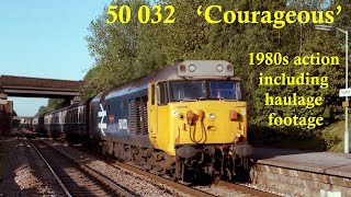 Trains in the 1980s  Class 50s  50 032 Courageous [upl. by Bucella75]