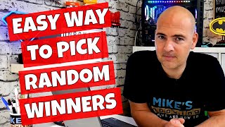 EASY Way To Pick Random Winners In Youtube Facebook amp Instagram [upl. by Bolte]