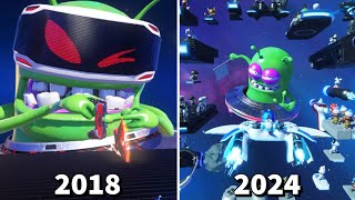 ASTRO BOT Alien Final Boss Fight Comparison  ASTRO BOT Rescue Mission VR 2018 vs 2024 [upl. by Eluj]