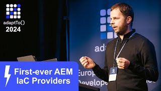 Lightning Talk Firstever IaaC Providers for AEM [upl. by Gabor795]