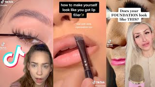 Crazy MAKEUP HACKS  Beauty Hacks TikTok Compilation ✨ [upl. by Helenka]