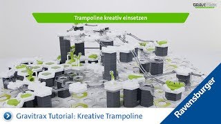 Gravitrax Tutorial Kreative Trampoline [upl. by Secnarfyram]