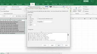 Split data into different columns in Microsoft Excel [upl. by Jorin]