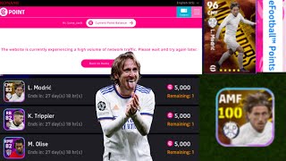 Efootball points lmodric 🎁🤝warbixin qaabke ku qaadan karaa modric efootball points🤩🤝 [upl. by Reffotsirhc345]