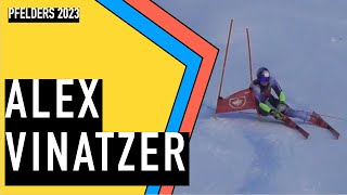 Alex VINATZER GS  Pfelders 2023 [upl. by Nennahs]