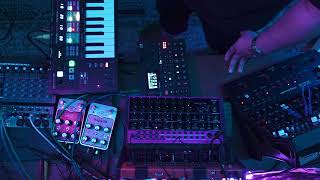 FLEETING HUES  Dawless Synthwave Digitakt 2 Behringer CraveEdgeModel D [upl. by Yblok]