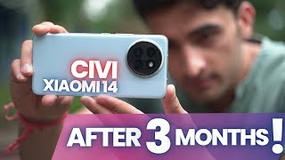 Xiaomi 14 CIVI Review After 3 months  Ground Reality [upl. by Philly713]