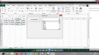 Excel VBA  Loading Combobox [upl. by Alimaj]