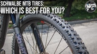 Schwalbe MTB Tire Guide Which is Right for You [upl. by Weingartner]