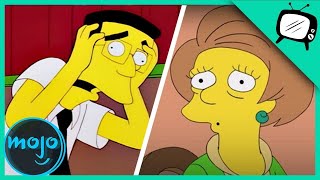 ¡Top 10 Personajes de los SIMPSON que Murieron TRÁGICAMENTE [upl. by Analiese]